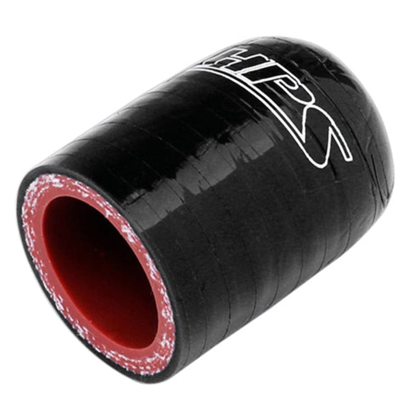 HPS High Temperature Reinforced Silicone Coolant Cap Bypass Hose | Universal (RSCC-025-BLK)