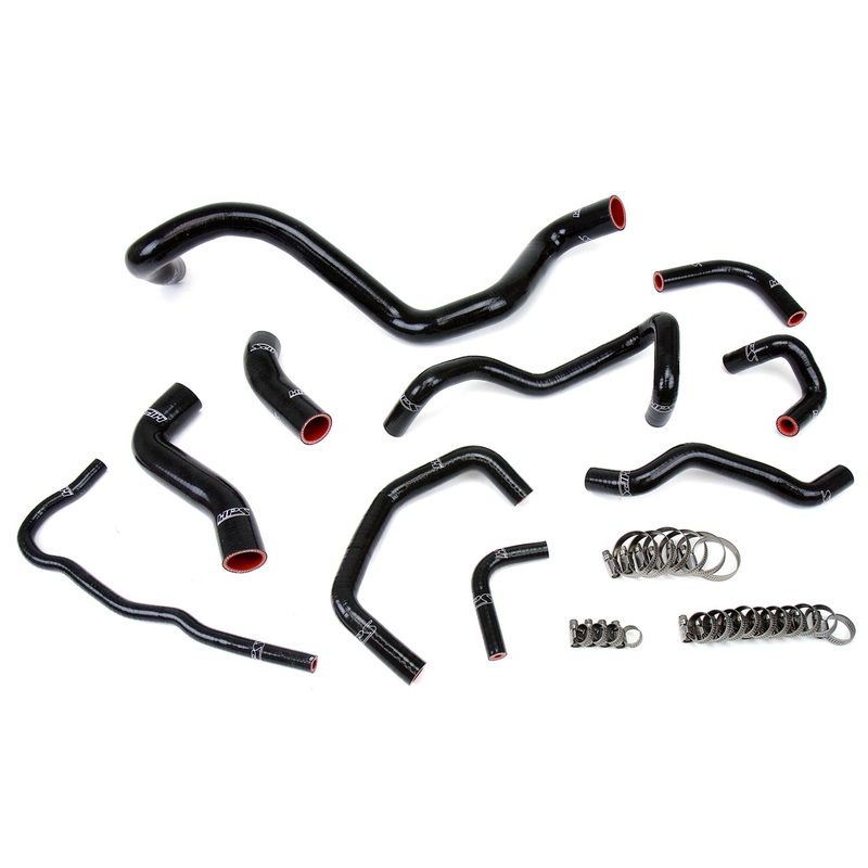 HPS Silicone Coolant Hose Kit | 1999 - 2006 Volkswagen Golf / GTI (57-1838-BLK)