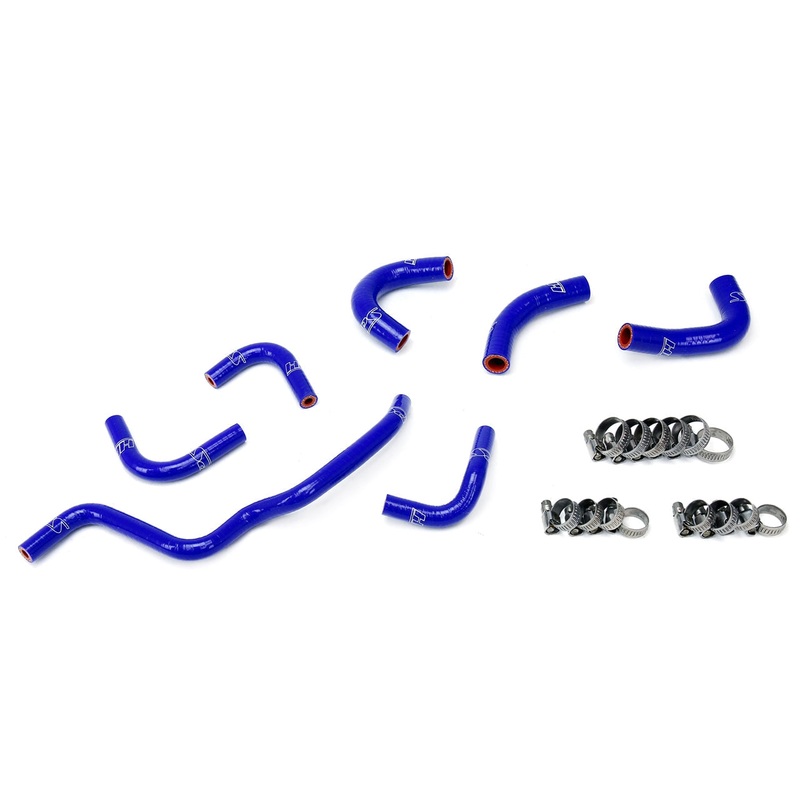 HPS Silicone Oil Cooler and Throttle Body Coolant Kit | 2006 - 2009 Honda S2000 (57-1857-BLUE)