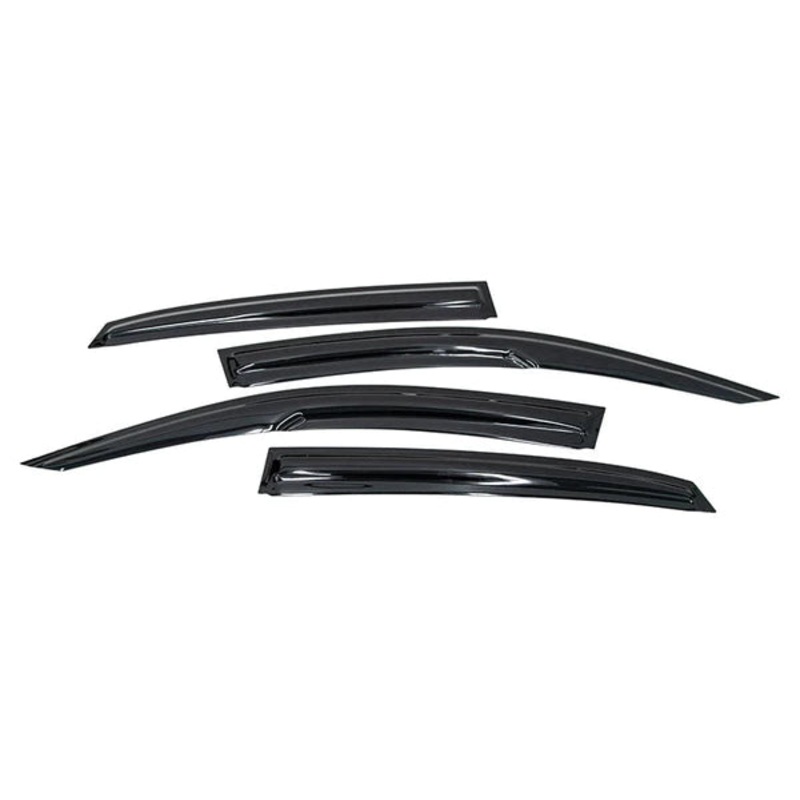 OLM Window Visor Rain Guards | 2017-2021 Honda Civic Hatchback & Type-R FK8 (OLMB.19001.1)