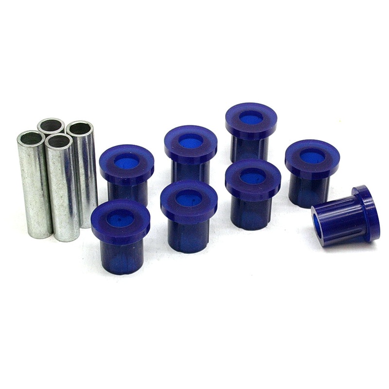 SuperPro Rear Spring Shackle Rear -Upper & Lower Bushing Kit | Universal (SPF2098K)