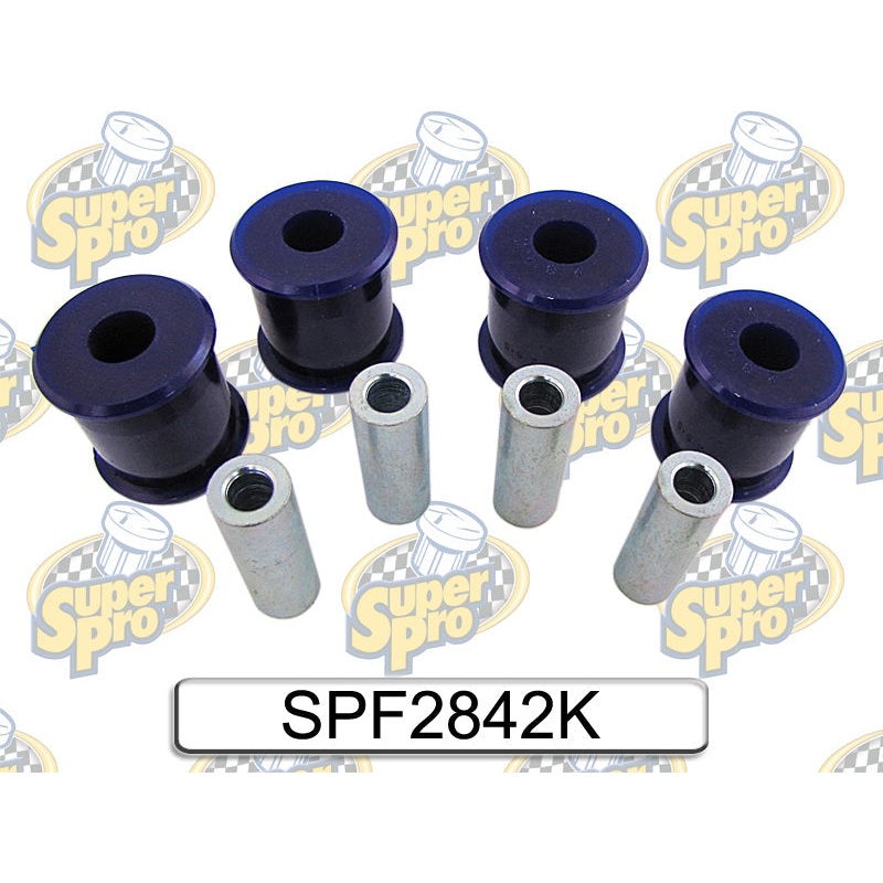 SuperPro Front Control Arm Front Upper Bushing Kit | 1984 Jeep Cherokee (SPF2842K)