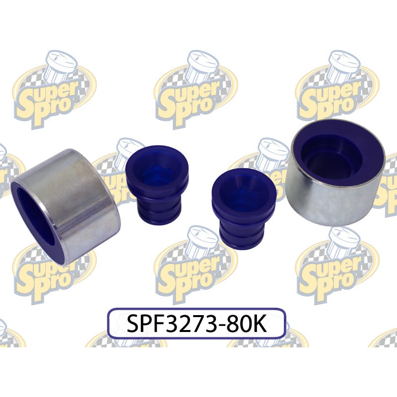 SuperPro Front Control Arm Lower-Inner Rear Anti Lift Bushing Kit | 2006 - 2009 Audi A3  (SPF3273-80K)