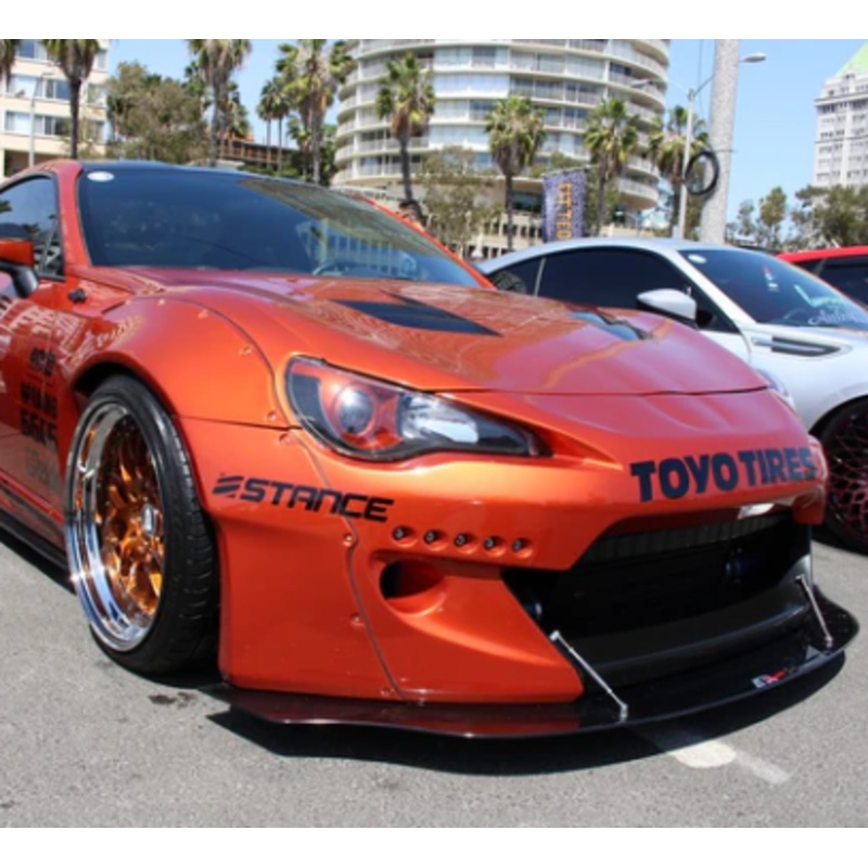 APR Carbon Fiber Wind Splitter w/ Rods RB V2 | 2013-2016 Scion FR-S / Toyota GT86 (CW-526015)