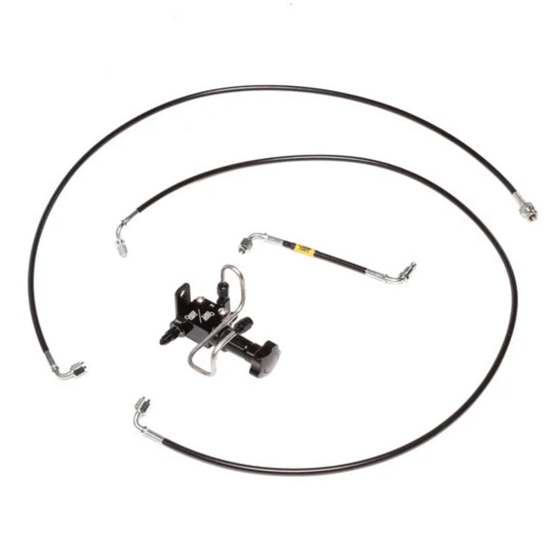 Chase Bays Brake Line Relocation for Single Piston Brake Booster Delete | 1983 - 1987 Toyota Corolla AE86 (CB-AE86-BBE)