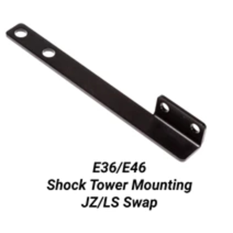 Chase Bays Power Steering Reservoir Bracket Adapter| 1990 - 2006 BMW 3-Series w/ JZ or LS Swap (CB-BRKT-E36)