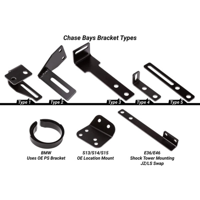 Chase Bays Power Steering Reservoir Bracket Adapter| 1998 - 2005 Lexus IS300 (CB-BRKT-IS300)