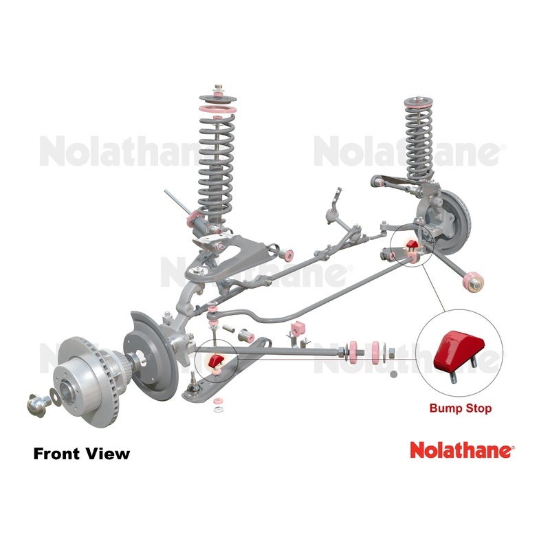 Nolathane Bump Stop - Bushing Kit  (REV218.0020)