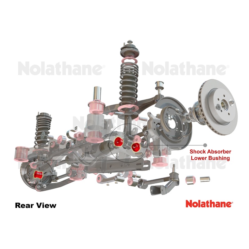 Nolathane Rear Control Arm - Lower Rear Outer Bushing Kit | 2004 Acura TSX (REV052.0024)