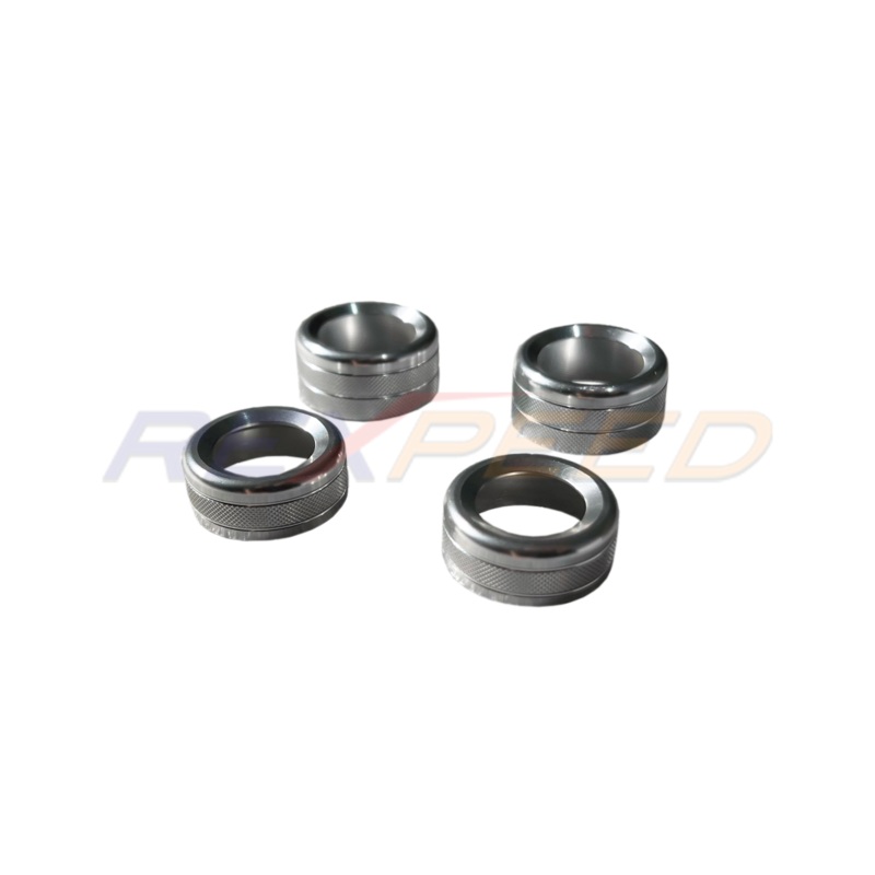 Rexpeed Alloy Audio Volume & AC Knob Cover | 2022+ Subaru BRZ / Toyota GR86 (FR148)