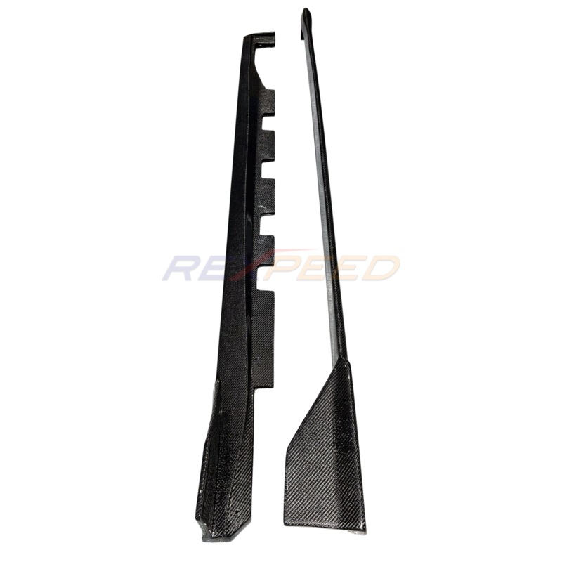 Rexpeed Carbon Fiber Side Skirts V4 | 2022+ Subaru BRZ / Toyota GR86 (FR111)