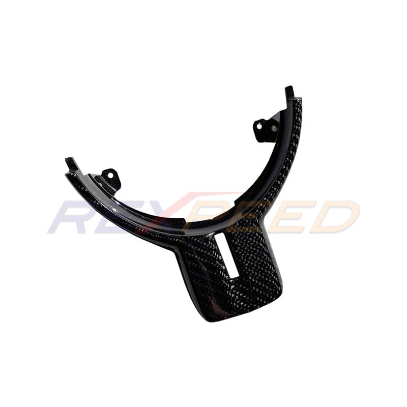Rexpeed Carbon Steering Wheel Trim Full Replacement | 2013 - 2016 Subaru BRZ & Scion FRS (FR18)