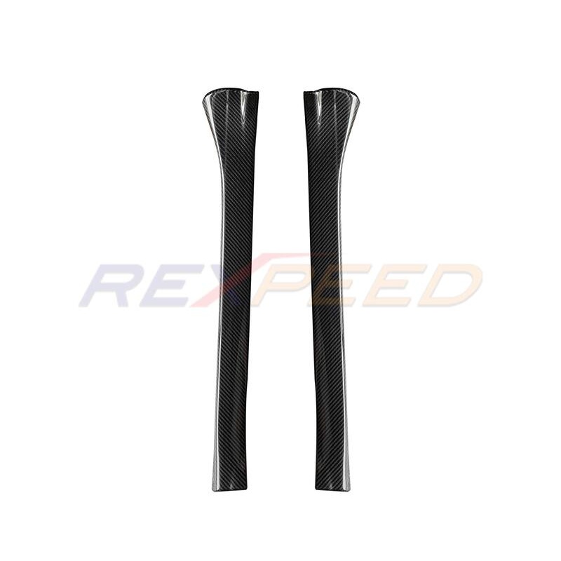 Rexpeed Dry Carbon Front Scuff Plate Cover | 2022+ Subaru WRX (G101)