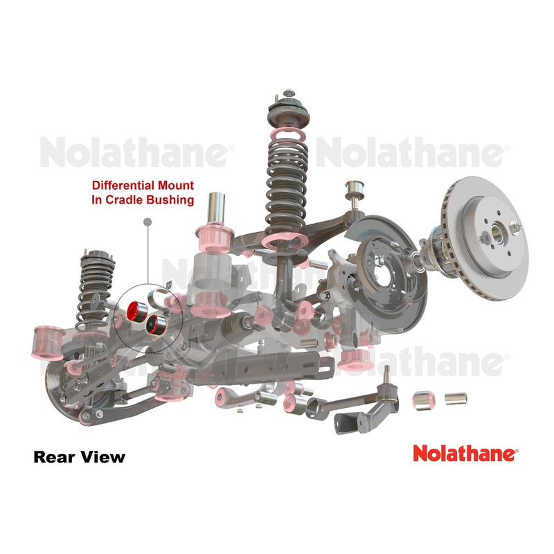 Nolathane Rear Differential - Mount Front Bushing Kit | 2008-2014 Subaru WRX STI (REV203.0000)