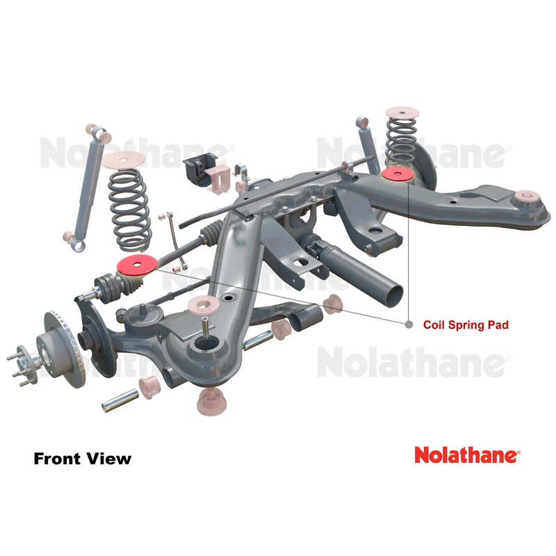 Nolathane Rear Spring - Pad Lower Bushing Kit | 2004 Pontiac GTO (REV170.0014)