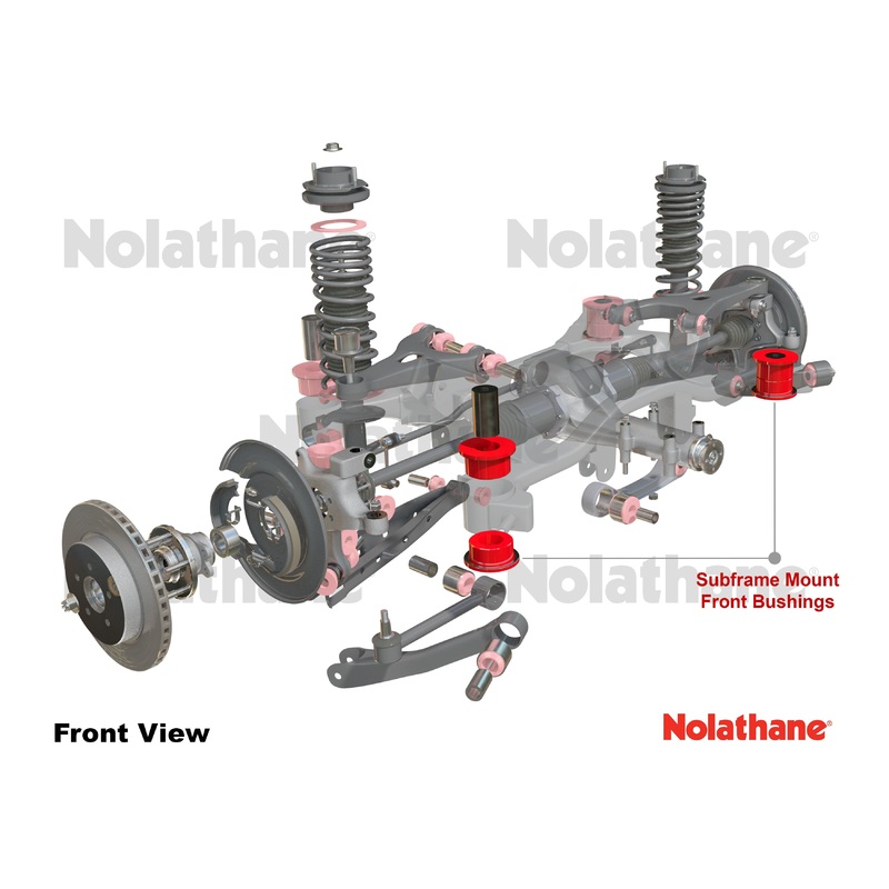 Nolathane Rear Subframe - Mount Bushing Kit | 1999-2001 BMW 3-Series (REV094.0038)