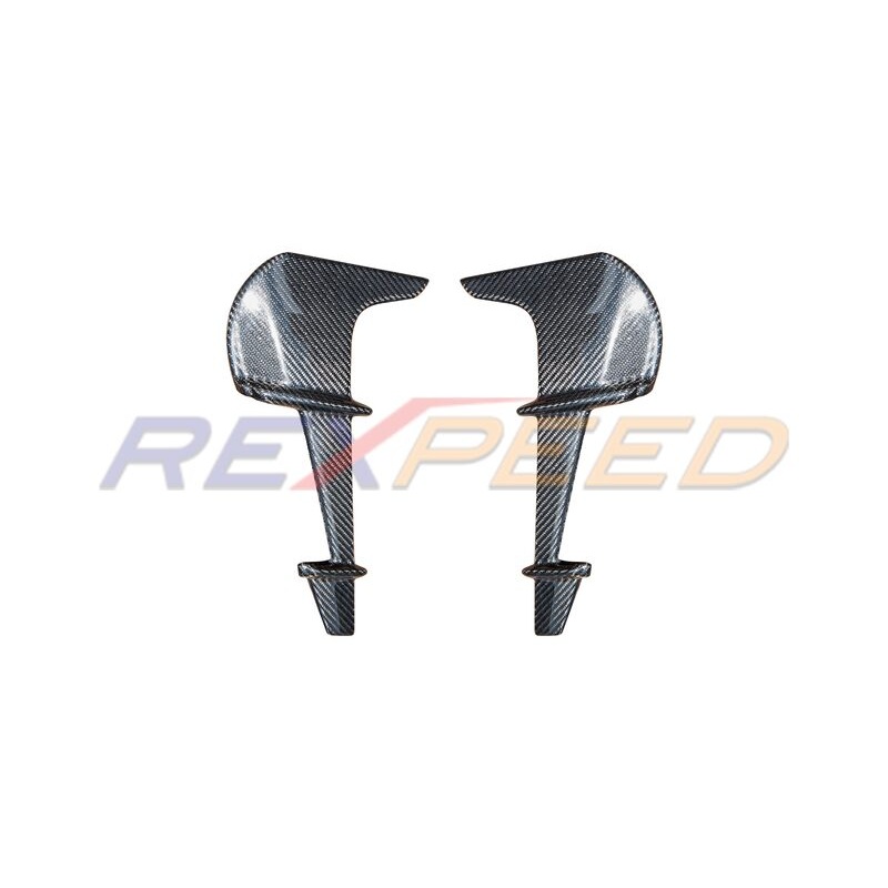 Rexpeed V1 Carbon Fiber Fender Ducts Fins | 2022+ Subaru BRZ / Toyota GR86 (FR60)
