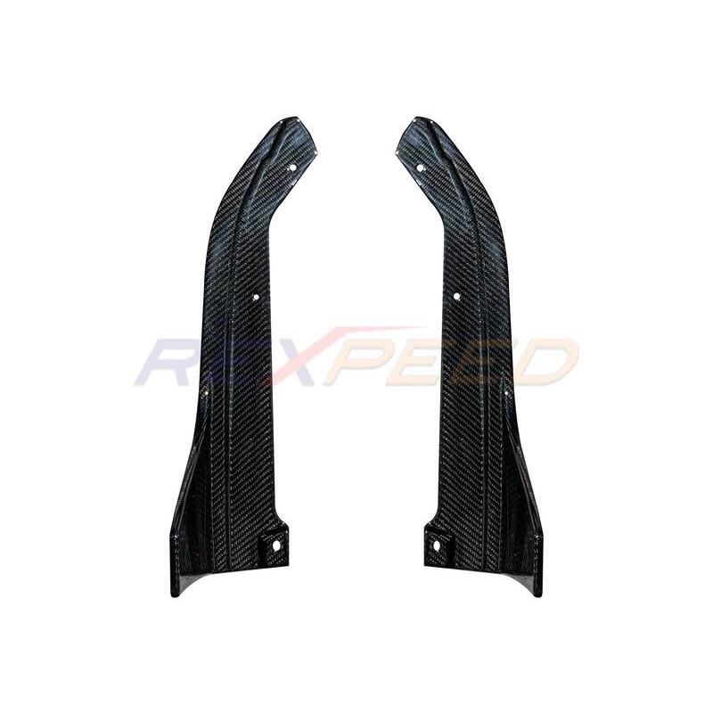 Rexpeed V1 Dry Carbon Rear Side Spats | 2022+ Subaru WRX (G131)