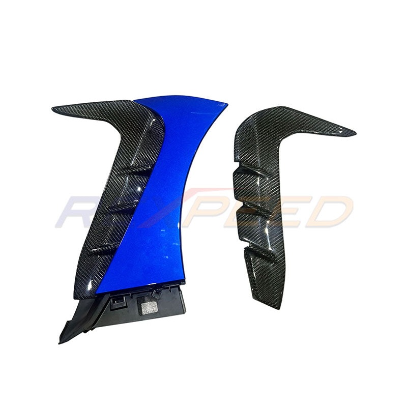 Rexpeed V2 Carbon Fiber Fender Ducts Fins | 2022+ Subaru BRZ / Toyota GR86 (FR74)