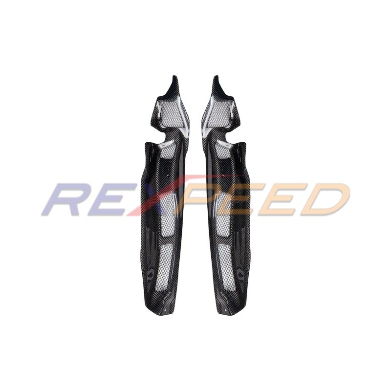 Rexpeed V2 Dry Carbon Front Fender Inner Air Outlet Duct | 2015 - 2021 Subaru WRX / STI (G40A)