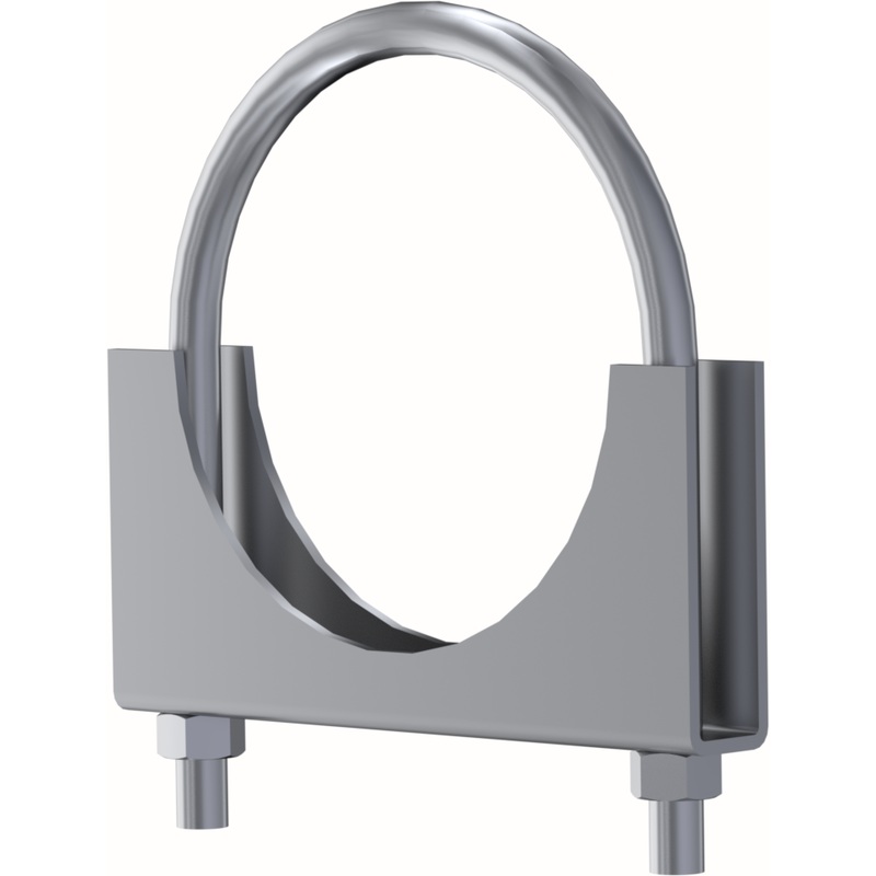 MBRP 4-Inch Armor Lite Saddle Clamp | Universal (GP4C)