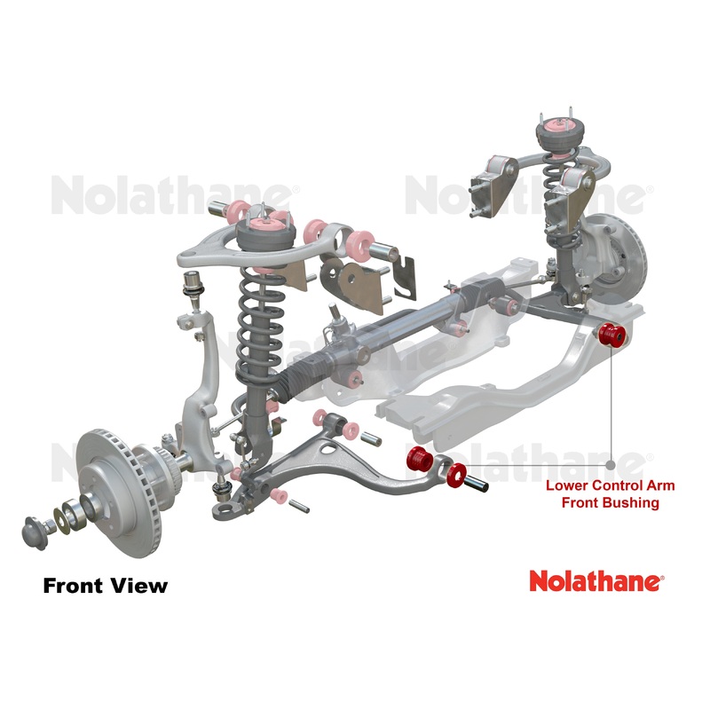 Nolathane Front Control Arm - Lower Inner Front Bushing Kit | 1990-1999 Mazda Miata (REV028.0040)