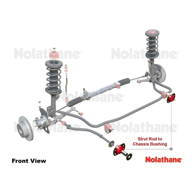 Nolathane Front Strut Rod - To Chassis Bushing Kit | 2004 Pontiac GTO (REV024.0034)