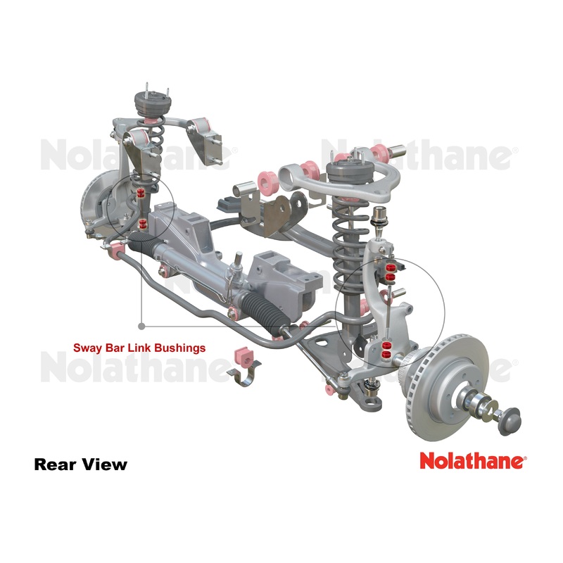 Nolathane Front Sway Bar - Link Bushing Kit | 1990-1999 Mazda Miata (REV006.0044)