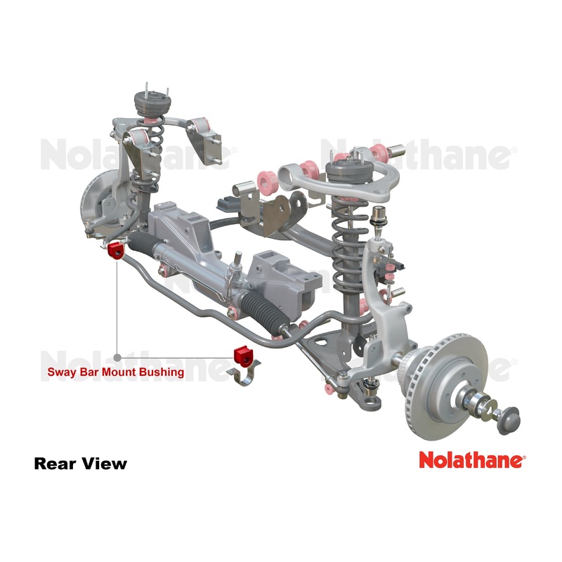 Nolathane Front Sway Bar - Mount Bushing Kit (19mm) | 1990-1999 Mazda Miata (REV004.0050)