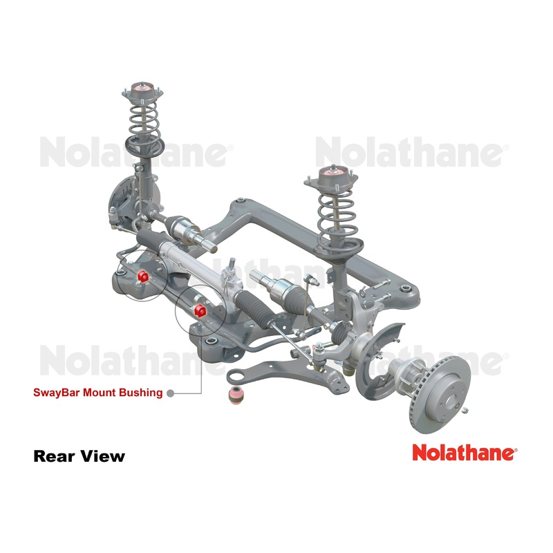 Nolathane Front Sway Bar - Mount Bushing Kit (21mm)  (REV004.0032)