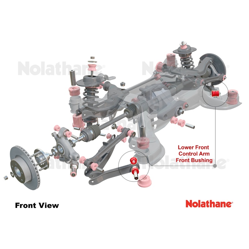 Nolathane Rear Control Arm - Lower Front Inner Bushing Kit | 2008 Pontiac G8 GT and 2014-2017 Chevrolet SS (REV044.0010)