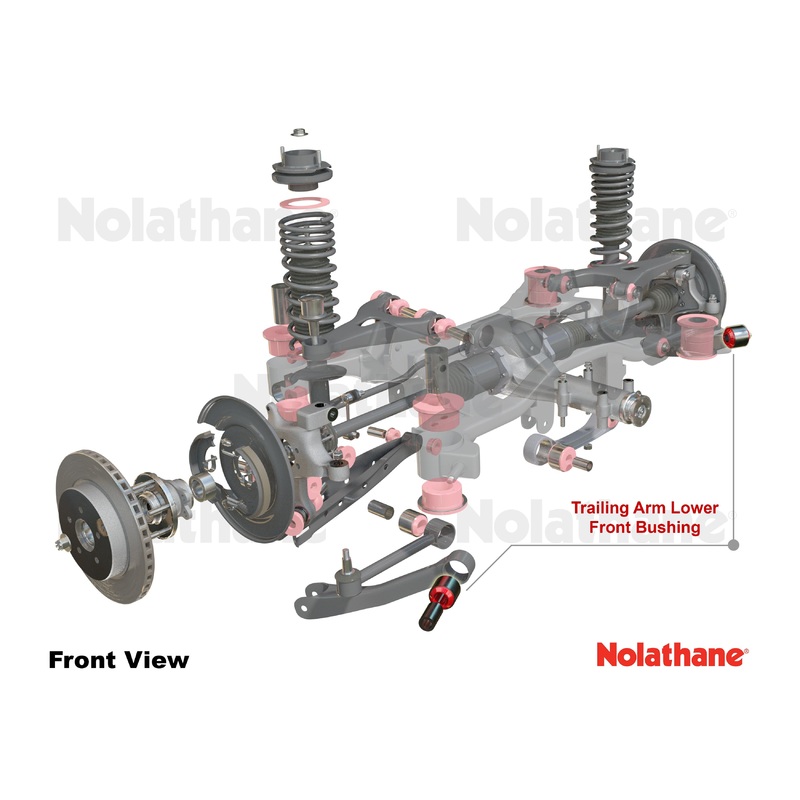Nolathane Rear Control Arm - Lower Inner Bushing Kit | 1992-2006 BMW 3-Series (REV050.0018)