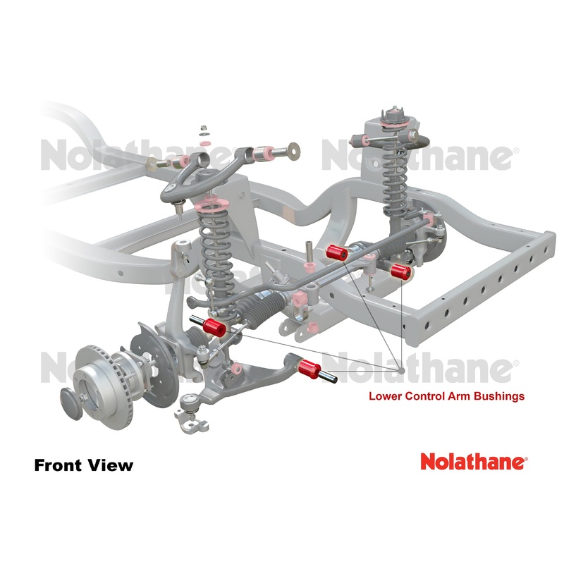 Nolathane Rear Control Arm - Lower Inner Bushing Kit  (REV034.0056)