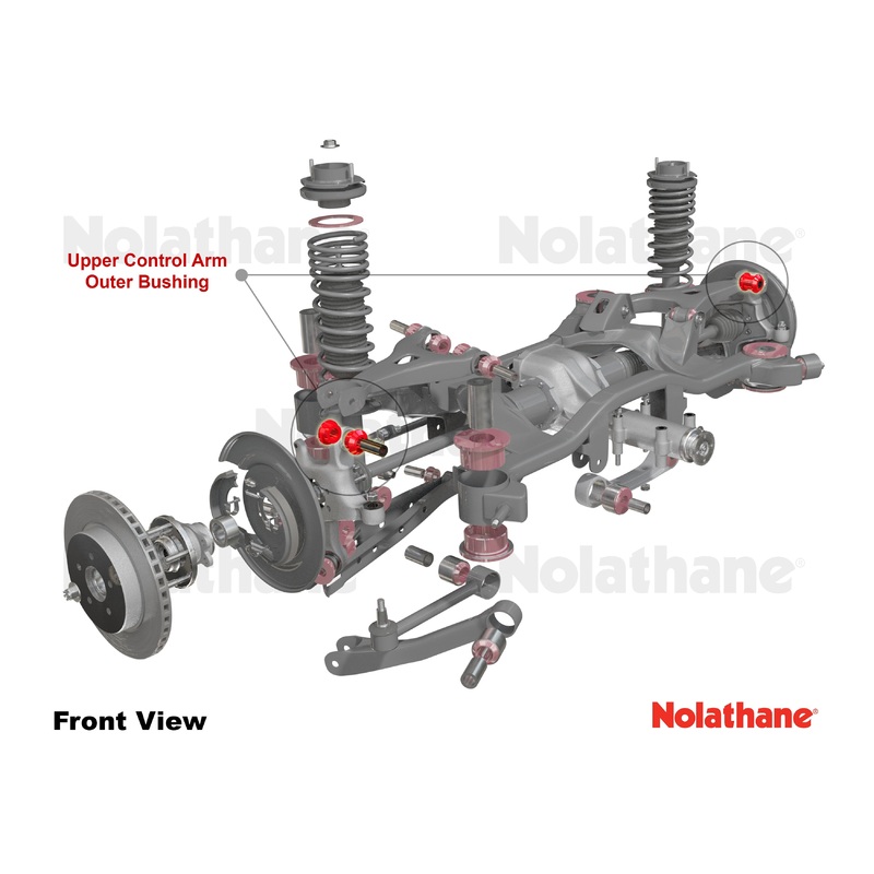 Nolathane Rear Control Arm - Upper Outer Bushing Kit | 1990-1999 Mazda Miata (REV062.0006)
