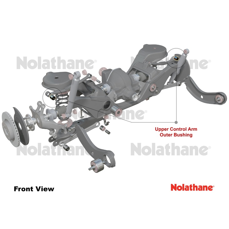 Nolathane Rear Control Arm - Upper Outer Bushing Kit | 2015-2019 Volkswagen GTI/Golf R (REV062.0038)