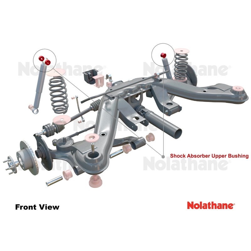 Nolathane Rear Strut Mount | 1984-1999 BMW 3-Series, 1988-1995 BMW M3, and 1996-1999 BMW Z3 (REV066.0002)