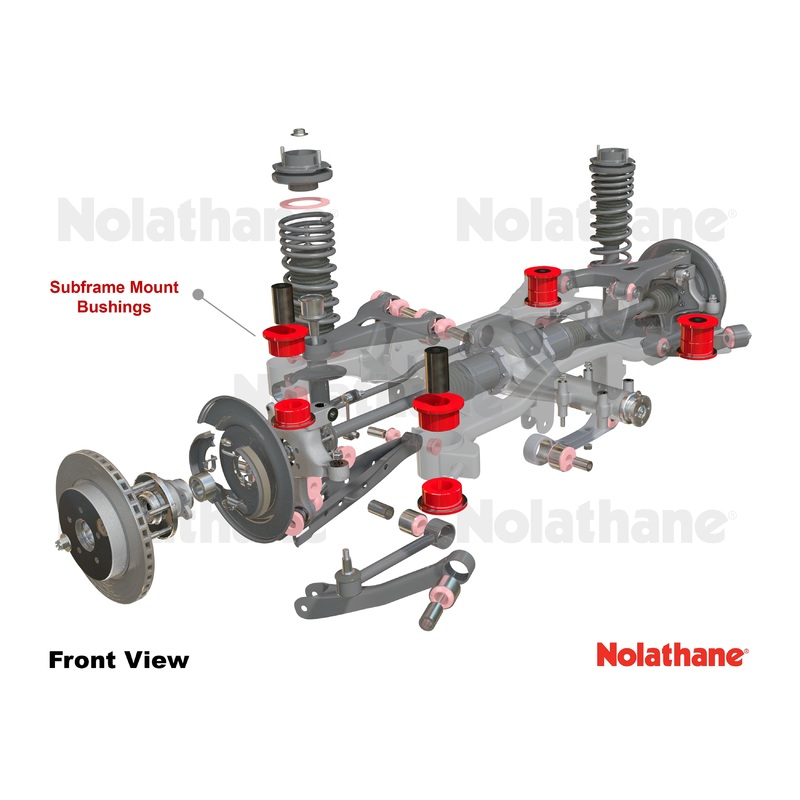 Nolathane Rear Subframe - Mount Bushing Kit | 1990-1996 Nissan 300ZX (REV094.0004)
