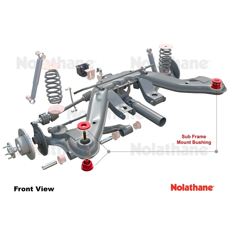 Nolathane Rear Subframe - Mount Bushing Kit | 2004 Pontiac GTO (REV094.0026)
