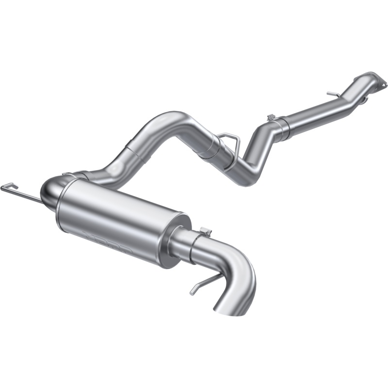 MBRP 3-Inch Armor Pro Street Profile Single Rear Exit Cat-Back Exhaust | 2021 - 2022 Ford Bronco  (S5237304)