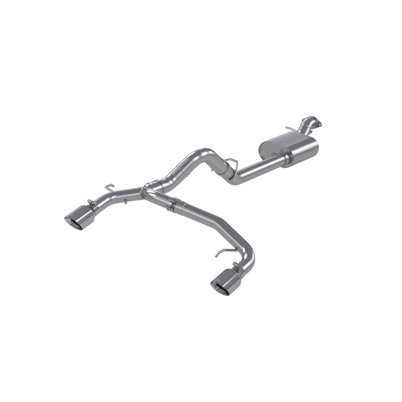 MBRP 3-Inch Armor Pro Tour Profile Dual Rear Exit Cat-Back Exhaust | 2021 - 2022 Ford Bronco 2.3L/2.7L (S5241304)