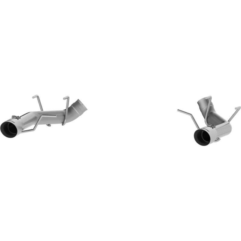 MBRP 3-Inch Race Dual Exit Axle-Back Exhaust w/ Stainless Steel Tips | 2011 - 2014 Ford Mustang GT (S7203304)