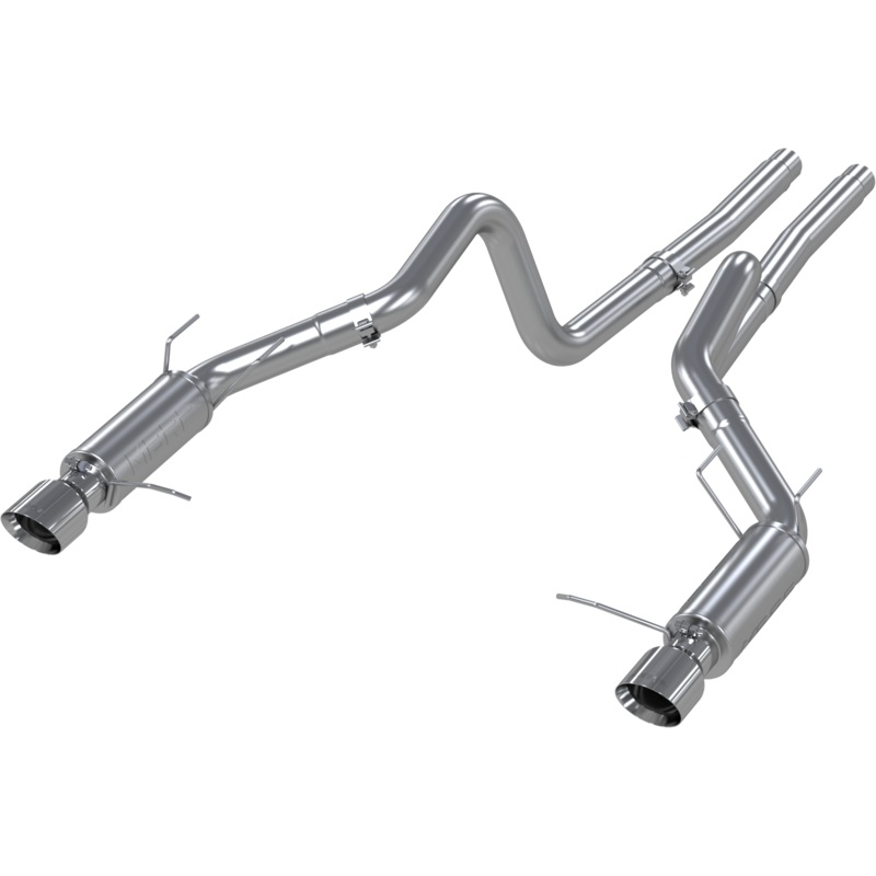 MBRP 3-Inch Race Dual Exit Cat-Back Exhaust w/ Stainless Steel Tips | 2011 - 2012 Ford GT500 (S7260304)