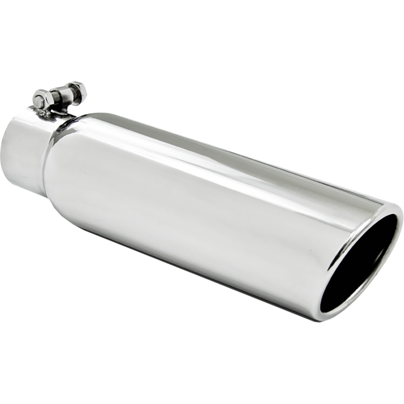 MBRP Single Wall Rolled Angle Cut 3.5-Inch Outlet | Universal (T5148)