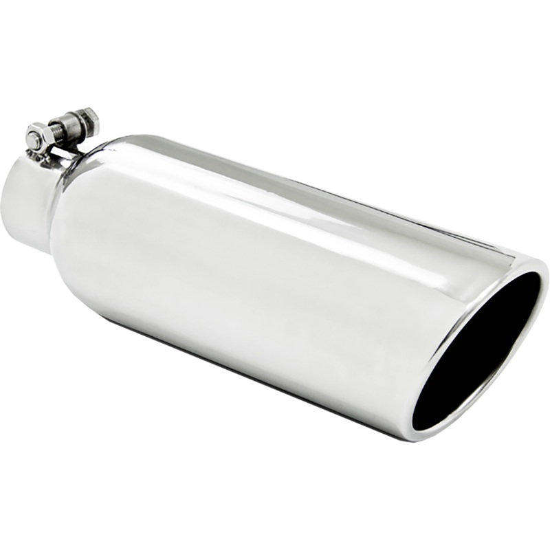 MBRP Single Wall Rolled Angle Cut 4-Inch Outlet | Universal (T5149)
