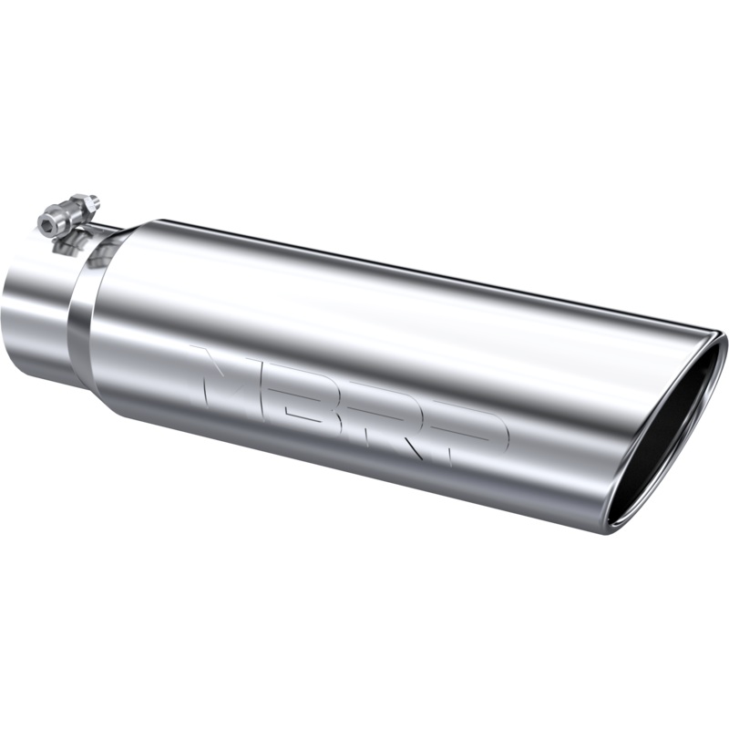 MBRP Single Wall Rolled Angle Cut 5-Inch Outlet | Universal (T5124)