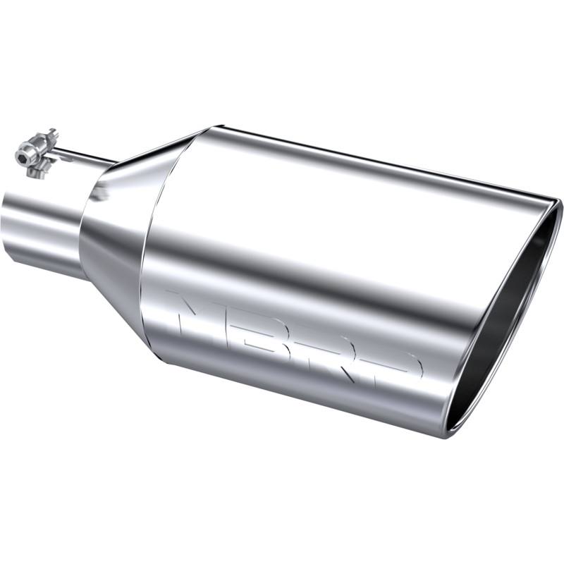 MBRP Single Wall Rolled Angle Cut 8-Inch Outlet | Universal (T5128)