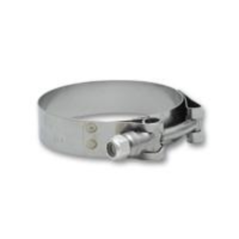 Stainless Steel T-Bolt Clamps (Pack of 2) Clamp Range: 2.75" to 3.10" by Vibrant Performance