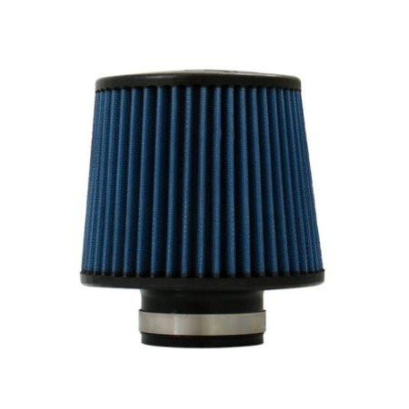 Universal Super-flow Web Nanofiber Dry Air FIlter-5" Neck/6-1/2" Base/7" Height/4-1/2" Top by Injen (X-1051-BB)