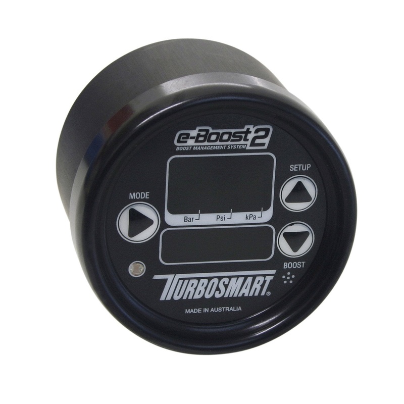 TurboSmart e-Boost2 Electronic Boost Controller - 60mm Black/Black (TS-0301-1003)