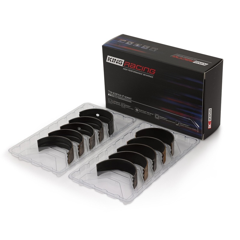 Standard High Performance Main Bearings Set for Honda F20C/F22C by King Engine Bearings (MB5673XP)